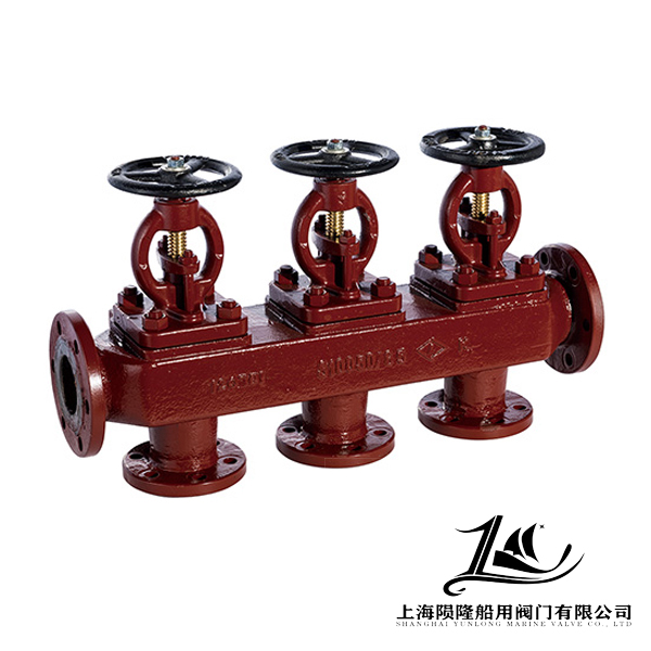 GB1855-93 船用法蘭鑄鐵單排三聯(lián)